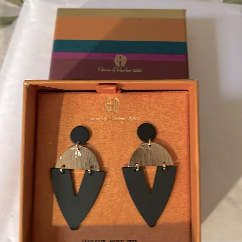 House Of Harlow 1960 earrings. New